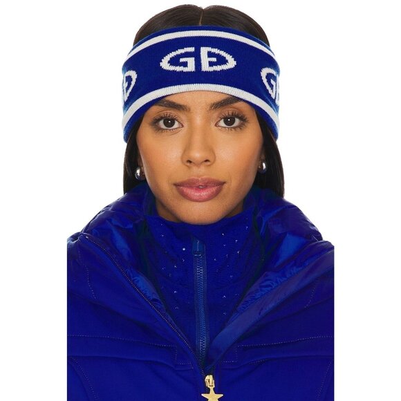 Goldbergh Tiara Headband in Dazzling Blue New Womens Skit Hair Wrap Tie - Picture 1 of 7